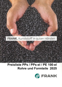 FRANK Preisliste Sonderwerkstoffe 2025