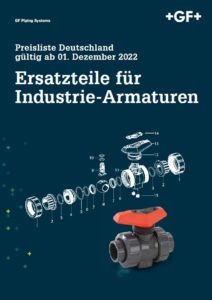 +GF+ Ersatzteile Armaturen Preisliste 01.12.2022