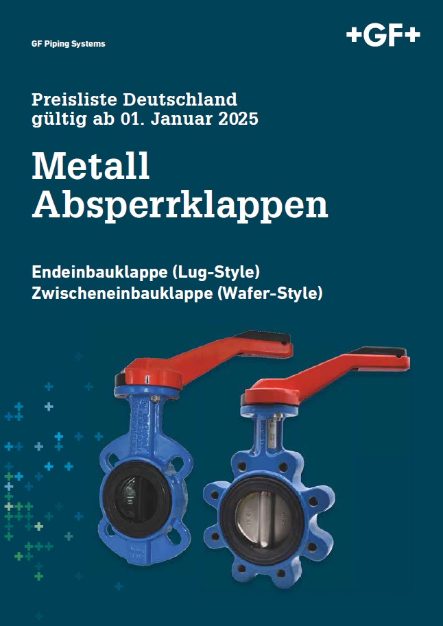 GF Preisliste Metallklappen 01.01.2025