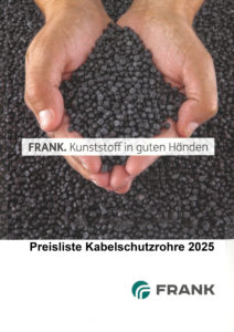 FRANK Preisliste Kabelschutzrohre 2025