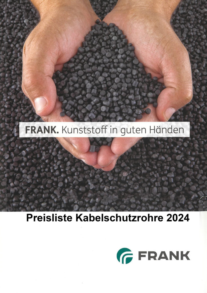 frank preisliste kabelschutzrohre 2024